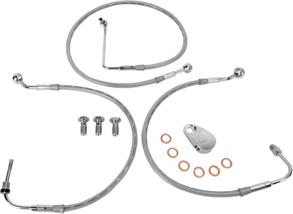 GOODRIDGE Brake Line Kit - Front HD9241-A+6