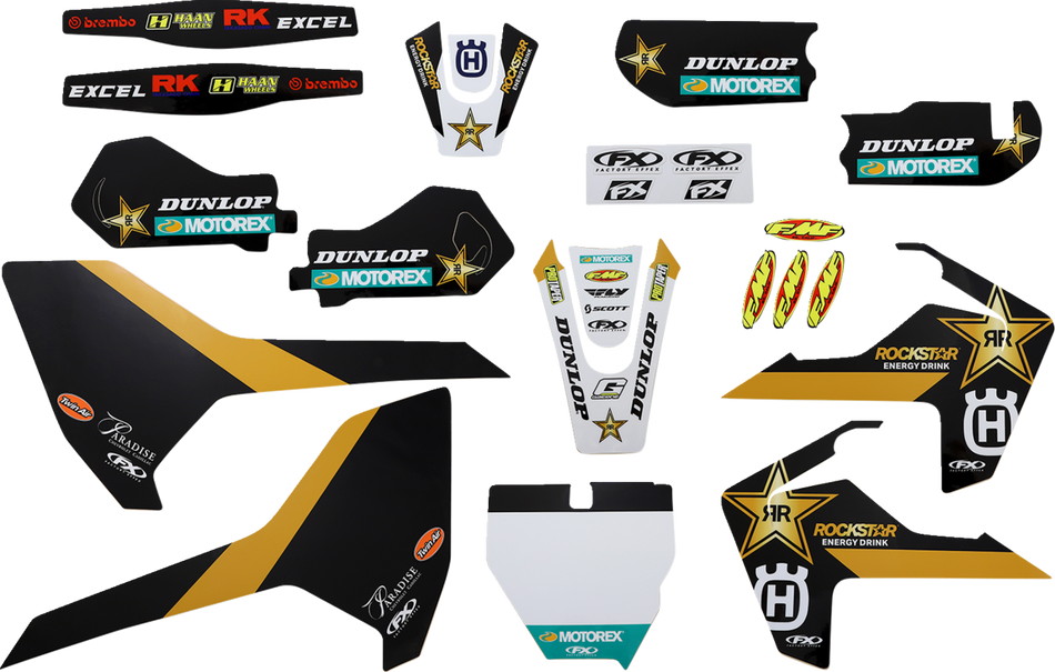 FACTORY EFFEX Graphic Kit - Husqvarna - TC 65 25-09604