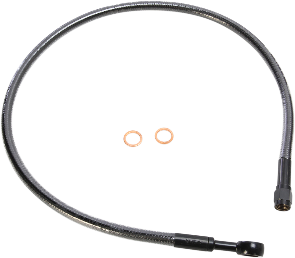 MAGNUM Brake Line - 10 mm-Straight - 25" - Black Pearl AS47625