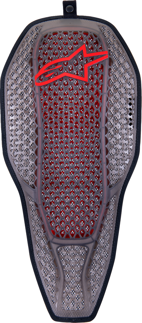 ALPINESTARS Nucleon Flex Proi Full Back Protection Insert - Transparent Smoke/Red - Small 6526323-003-S