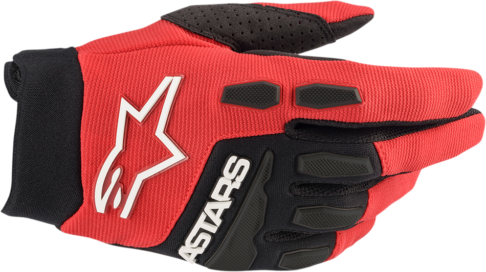 ALPINESTARS Full Bore Gloves - Bright Red/Black - Medium 3563622-3031-M