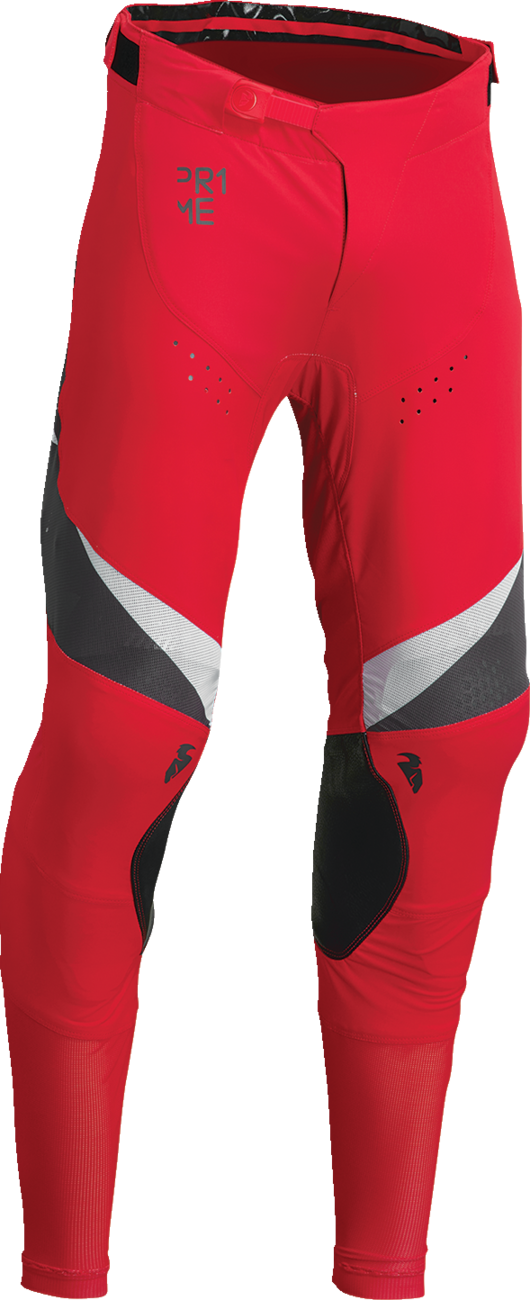 THOR Prime Rival Pants - Red/Charcoal - 30 2901-10175