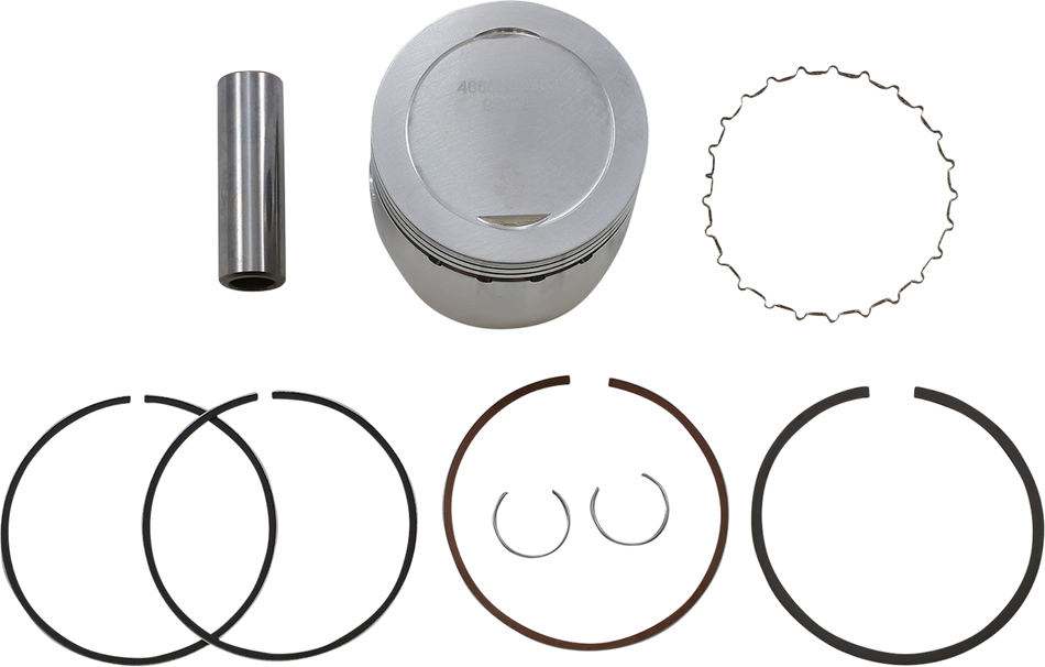 WISECO Piston Kit - +2.00 mm High-Performance 4666M05500