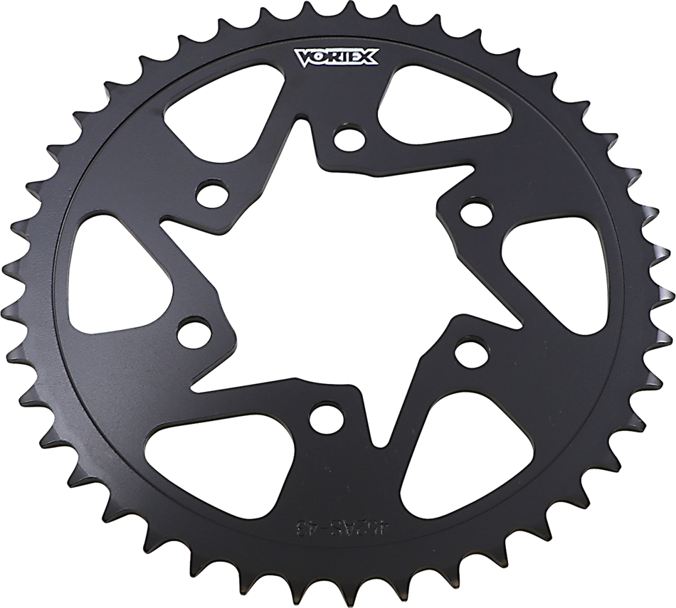 VORTEX Steel Rear Sprocket - 43 Tooth - Kawasaki 452AS-43