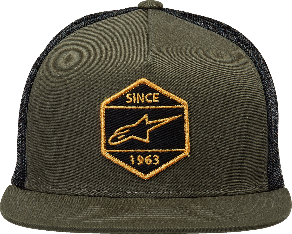 ALPINESTARS Bolt Trucker-Mütze, Militär/Schwarz, Einheitsgröße, 1213810146910OS