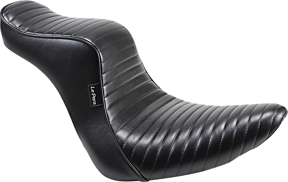 LE PERA Cherokee Seat - Pleated - Black - FLFB LYO-020PT