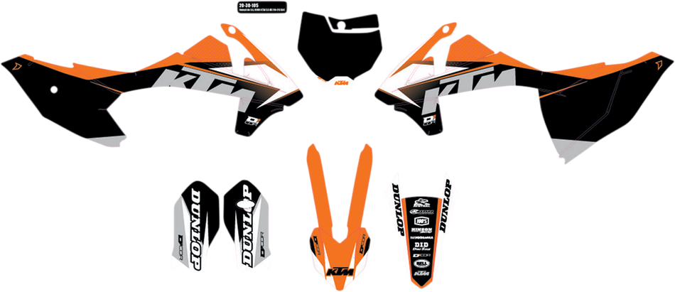 D'COR VISUALS Graphic Kit - KTM 20-30-105