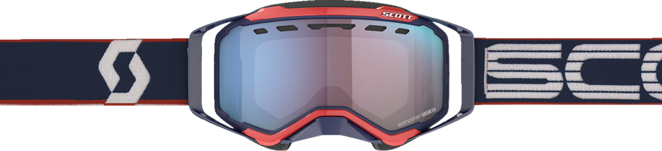 Gafas de nieve SCOTT Prospect - Azul/Rojo - Enhancer Blue Chrome 272846-6667347 