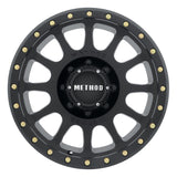 Method MR305 NV 18x9 +18mm Offset 8x6.5 130.81mm CB Matte Black Wheel MR30589080518