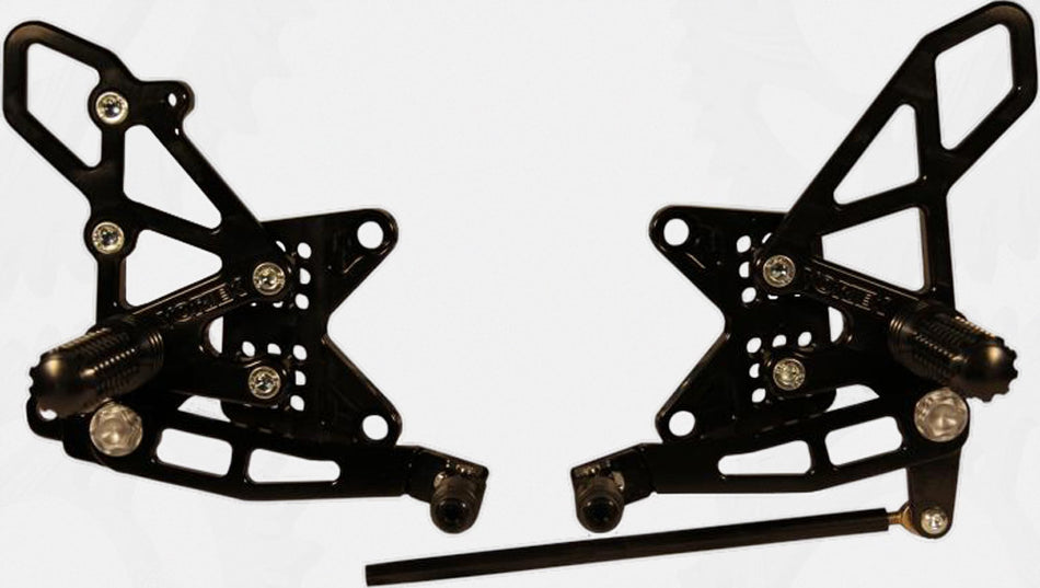 VORTEX Rear Set Complete Blk Kaw RS411K