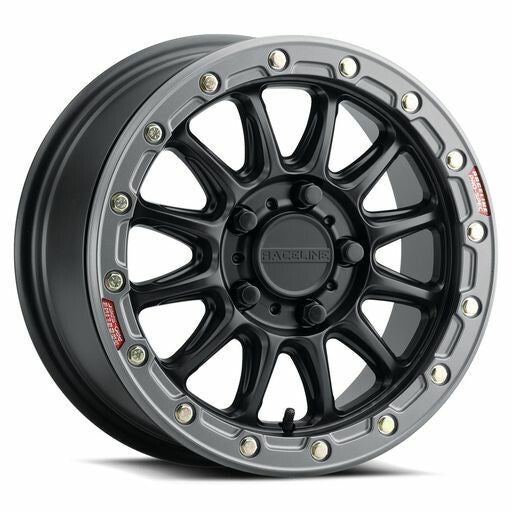 RACELINE Alpha Bdlk 15x7 5/4.5 (+53mm) Blk/Gunmetal A14BG-57012+53