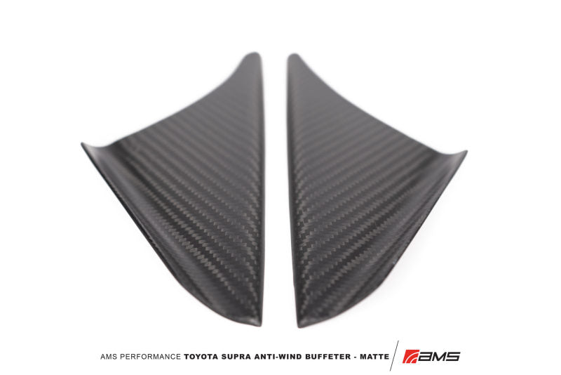 AMS Performance 2020+ Toyota GR Supra Anti-Wind-Buffeting-Kit - Matt Carbon AMS.38.06.0002-2