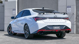 Borla 22-23 Hyundai Elantra N 2.0L 4 CYL. Turbo AT/MT ATAK Catback Exhaust Black Chrome 140925BC
