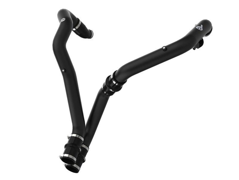 aFe Bladerunner Intercooler Tubes Hot Side 2.5in 17-20 Ford F-150 Raptor V6 3.5L(tt) 46-20298-B