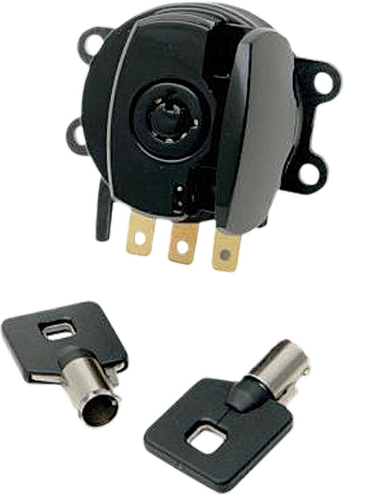 HARDDRIVE Side Hinge Ignition Switch Black 370096