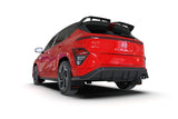 Rally Armor 2024 Hyundai Kona N Line Black UR Mud Flap - White Logo MF103-UR-BLK-WH