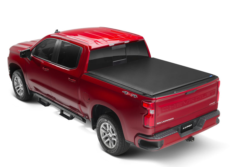 Lund 19-23 Chevrolet Silverado 1500 6.5ft Bed Genesis Roll Up Tonneau - Black 960293