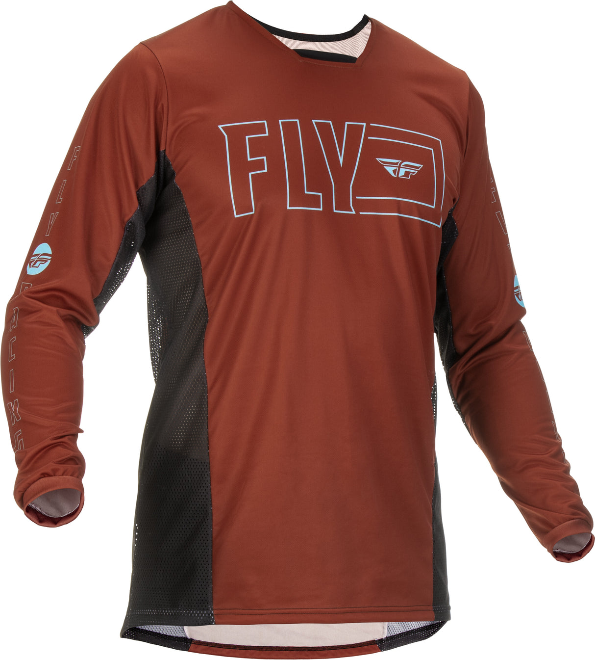 FLY RACING Kinetic Fuel Jersey Rust/Black Lg 375-424L
