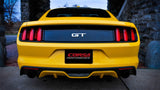 Corsa 2015 Ford Mustang GT 5.0 3in Axle Back Exhaust, Black Dual 4.5in Tip *Sport* 14326BLK