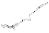 Borla 13-15 Hyundai Veloster Turbo 1.6L AT/MT FWD 2dr Dual Center Rear Exit Cat-Back Exhaust 140506