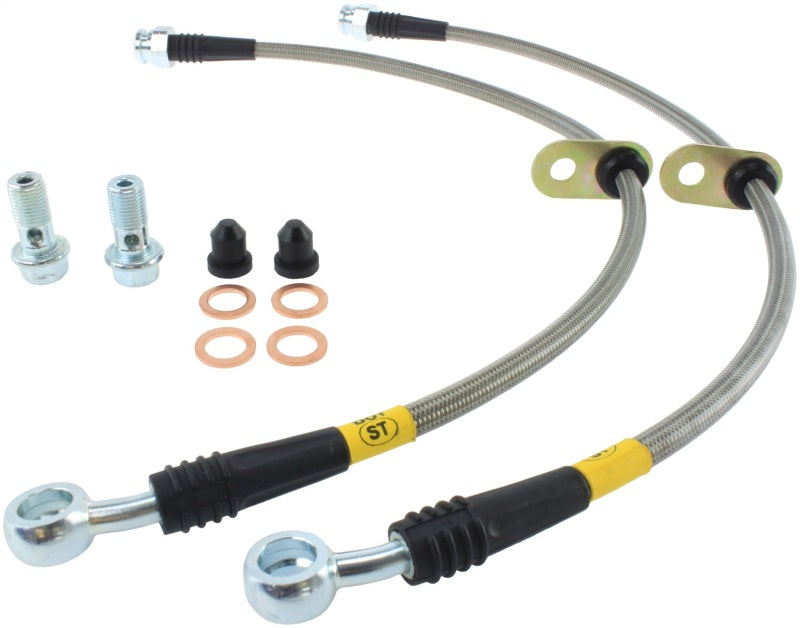 StopTech 04-08 Acura TSX / 03-07 Honda Accord Front SS Brake Lines 950.40005