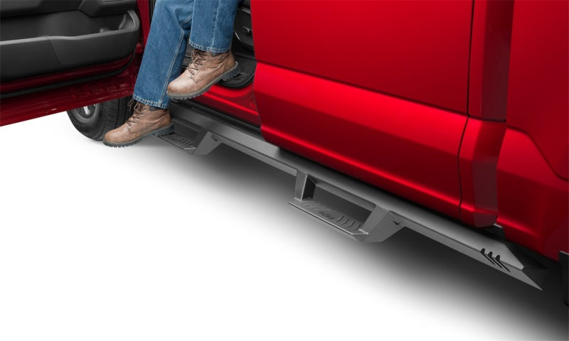 N-Fab EPYX 15-19 Ford F-150/17-19 Ford F-250/F-350 Superduty SuperCrew - Cab Length - Tex. Black EXF15CC-TX