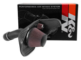 K&amp;N 13-15 Cadillac ATS V6-3.6L F/I Aircharger Performance Intake 63-3084