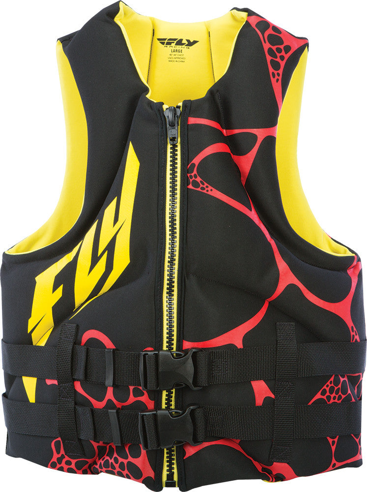 FLY RACING Neoprene Vest Yellow/Black X 142424-300-050-16