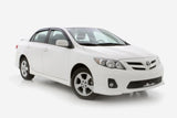 AVS 09-13 Toyota Corolla Ventvisor In-Channel Front & Rear Window Deflectors 4pc - Smoke 194073