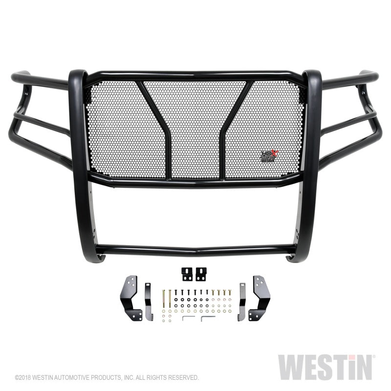 Westin 19-21 GMC Sierra 1500 HDX Grille Guard - Black 57-3965