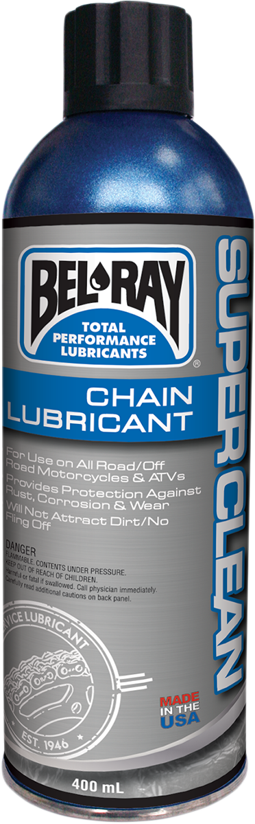 Lubricante para cadenas BEL-RAY Super Clean - 400 ml - Aerosol 99470-A400W 