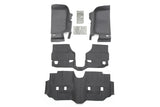 BedRug 07-16 Jeep JK Unlimited 4Dr Front 4pc BedTred Floor Kit (Incl Heat Shields) BTJK07F4