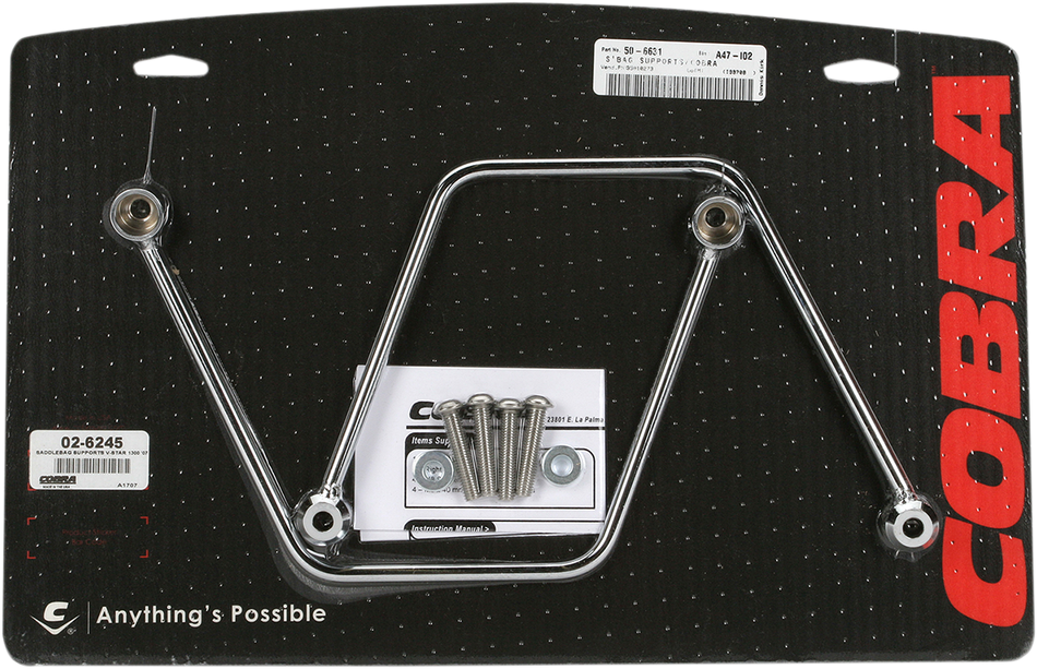 COBRA Saddlebag Supports 02-6245