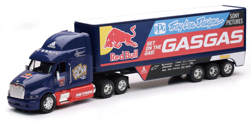 New Ray Toys Redbull TLD GASGAS Race Team Truck/ Scale - 1:32 11053