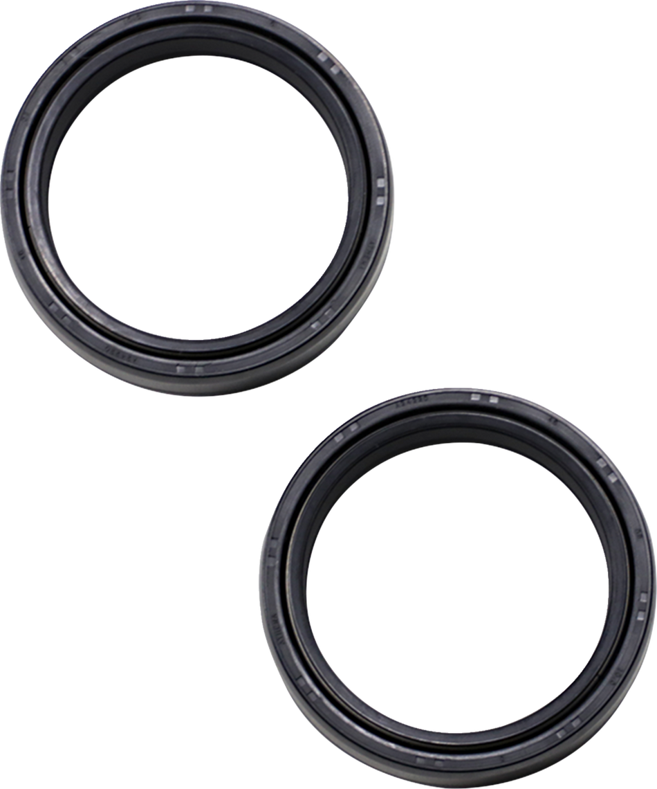 Parts Unlimited Fork Seals - 46 Mm Id X 58 Mm Od X 10.5 Mm T Pup40fork455164