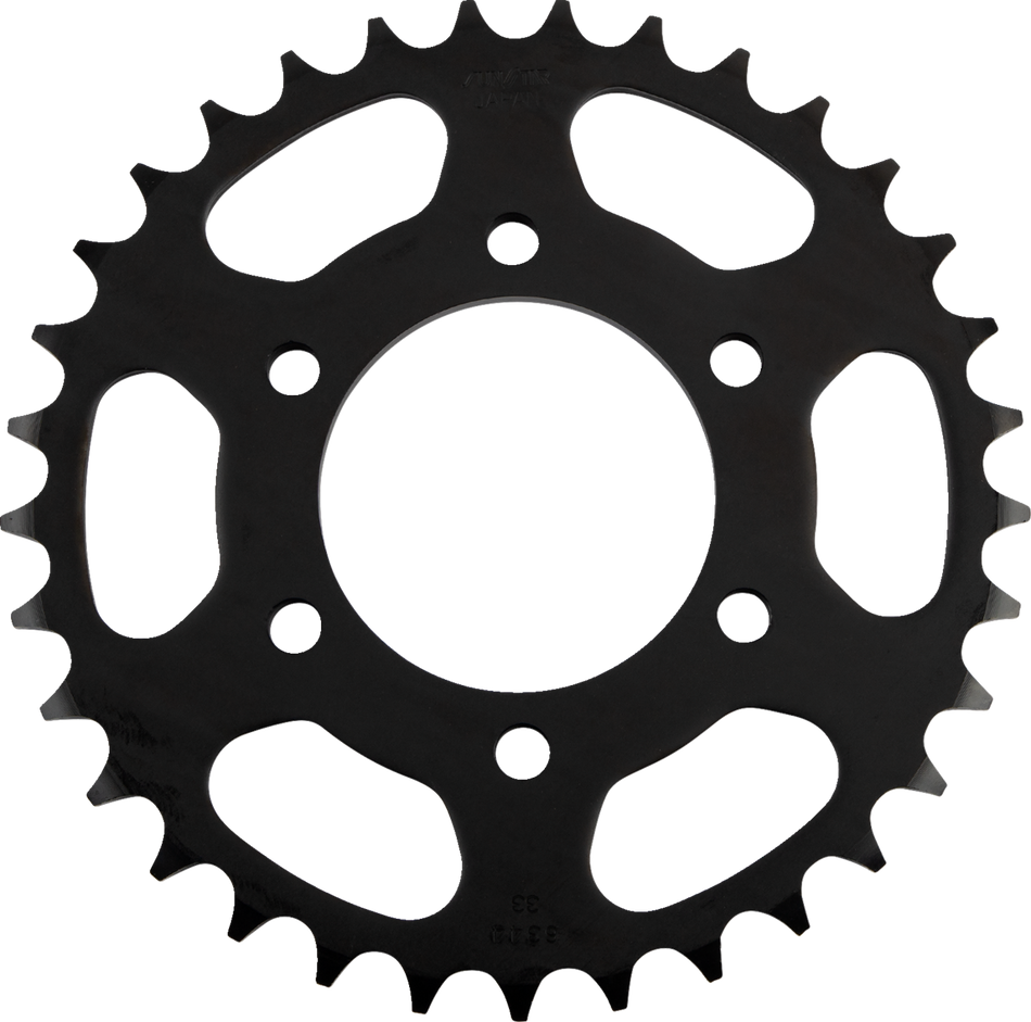 SUNSTAR SPROCKETS Steel Rear Sprocket - 33 Tooth - Kawasaki 2-634433