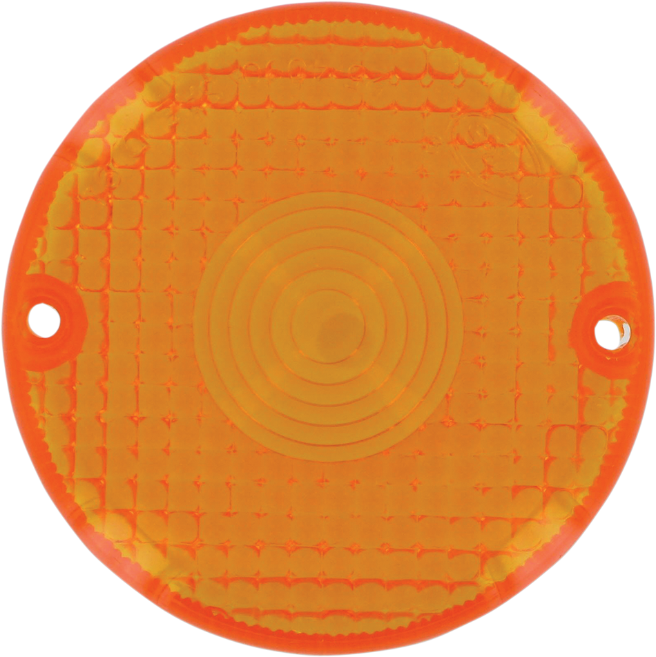 K&S TECHNOLOGIES Replacement Turn Signal Lens - Amber 25-4090