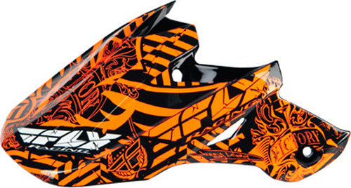 FLY RACING F2 Visor Orange FLY F2 VISOR ORANGE