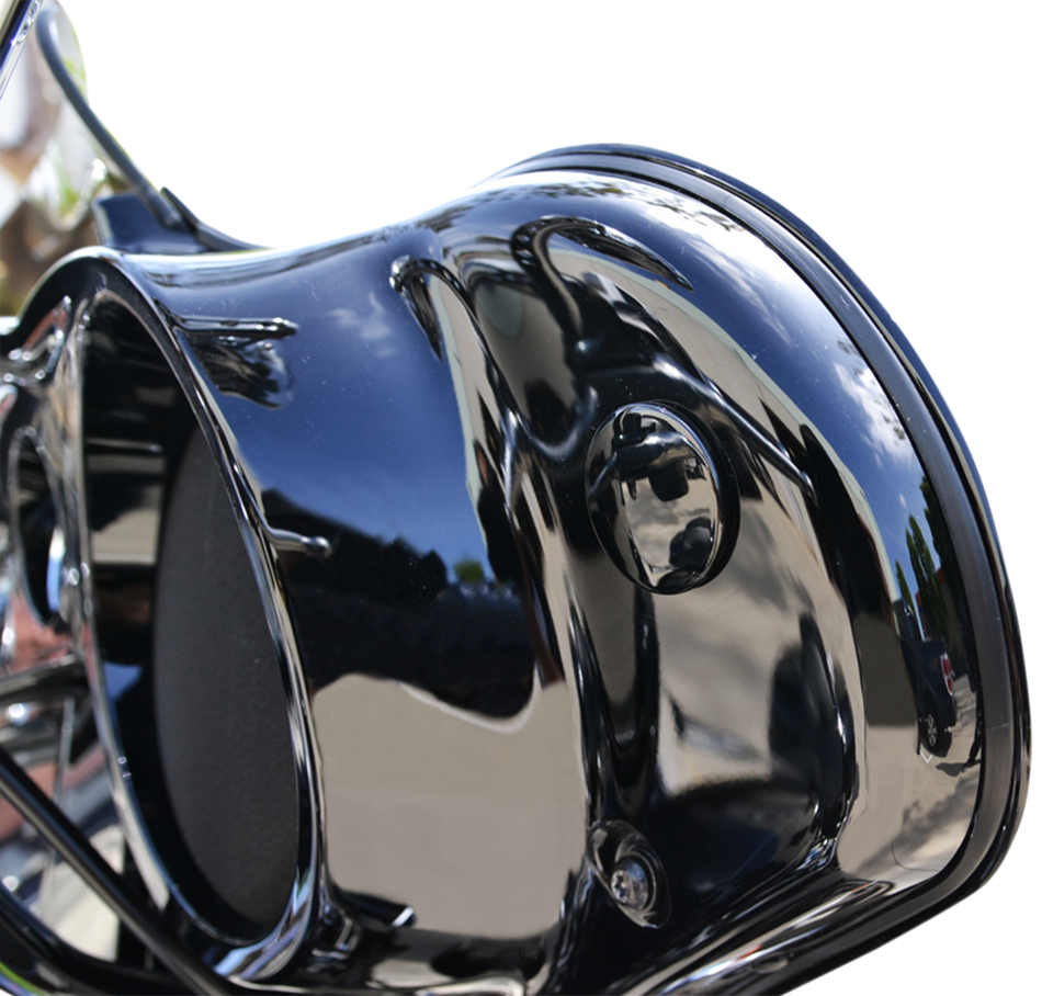 LA CHOPPERS Mirror Mount Covers - Black LA-9001-00B