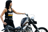 BILTWELL Camiseta sin mangas de surf para mujer - Negro - XL 8142-045-005 