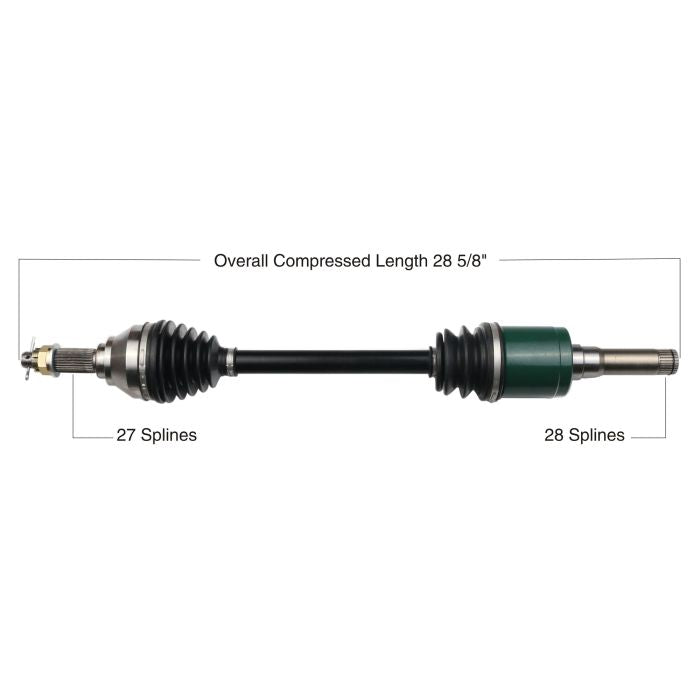 Tytaneum Oe Replacement Cv Axle John Deere Rear Left / Right 8130090
