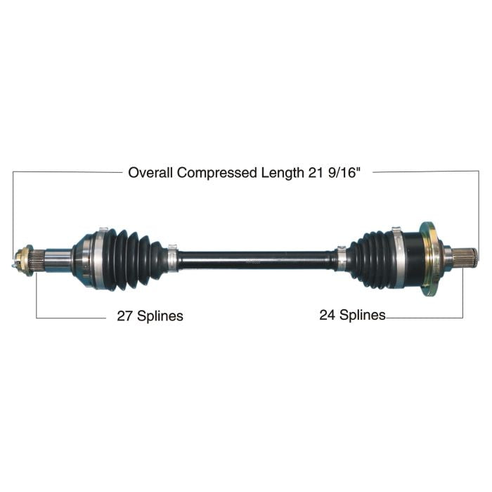 Tytaneum Heavy Duty Cv Axle Arctic Cat Front Right 8130232