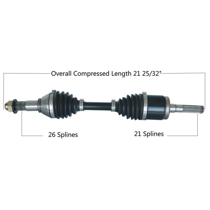 Tytaneum Heavy Duty Cv Axle Can-Am Front Right 8130249