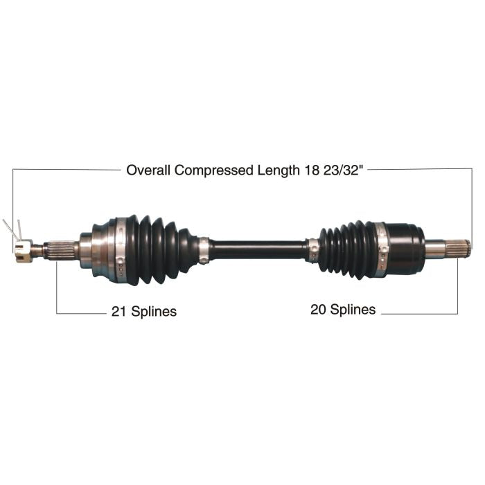 Tytaneum Heavy Duty Cv Axle Honda Front Right/Left 8130266