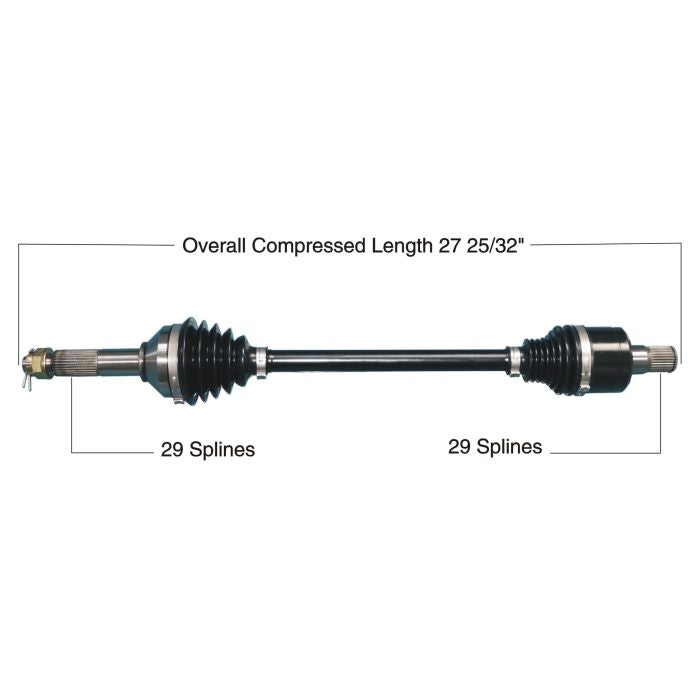Tytaneum Heavy Duty Cv Axle Kawasaki Rear Left / Right 8130283