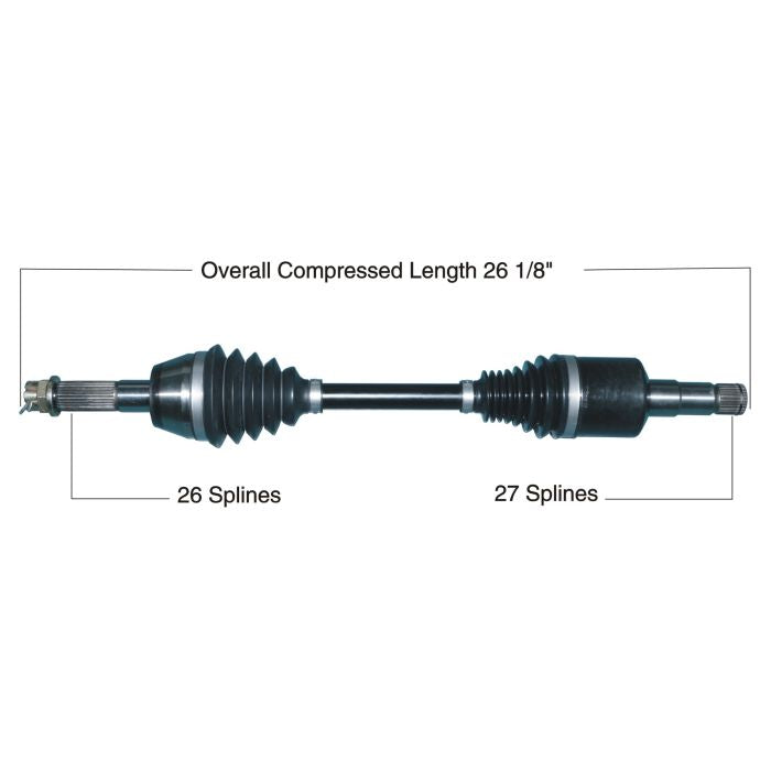 Tytaneum Heavy Duty Cv Axle Polaris Rear Right 8130294