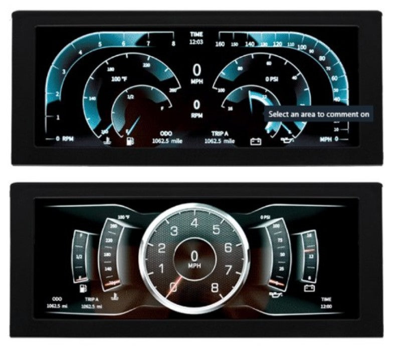 Autometer 82-87 Monte Carlo/El Camino/Malibu InVision Digital Instrument Display Color LCD 7005