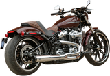 S&S CYCLE 2:1 50 State Exhaust for M8 Softail - Chrome 550-0847B