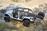 BedRug 11-16 Jeep JK Unlimited 4Dr Rear 5pc BedTred Cargo Kit (Incl Tailgate & Tub Liner) BTJK11R4