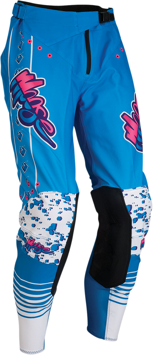 Pantalones MOOSE RACING Agroid - Azul/Rosa/Blanco - 28 2901-9240 